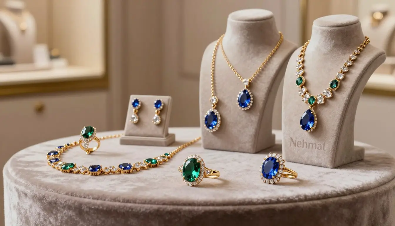 Luxury look imitation jewellery